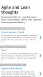 Mobile Screenshot of leanandagilethoughts.blogspot.com