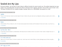 Tablet Screenshot of mysealedlips.blogspot.com