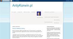 Desktop Screenshot of anty-korwin.blogspot.com