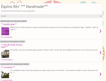 Tablet Screenshot of equinorevhandmade.blogspot.com