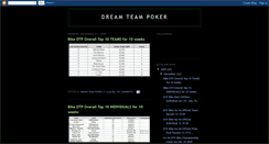 Desktop Screenshot of dreamteampoker.blogspot.com