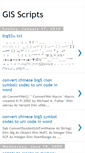 Mobile Screenshot of gis-scripts.blogspot.com