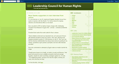 Desktop Screenshot of leadership-council.blogspot.com