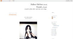 Desktop Screenshot of followfound.blogspot.com