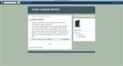 Desktop Screenshot of chapshandbagreview.blogspot.com