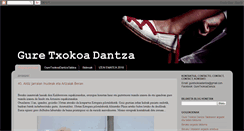 Desktop Screenshot of guretxokoadantza.blogspot.com