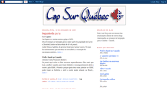 Desktop Screenshot of capsurquebec.blogspot.com