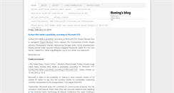 Desktop Screenshot of boeingsite.blogspot.com