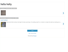 Tablet Screenshot of hellohollycakes.blogspot.com