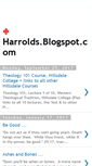 Mobile Screenshot of harrolds.blogspot.com
