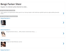 Tablet Screenshot of bengu-fanlari.blogspot.com