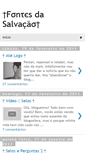 Mobile Screenshot of fontesdasalvacao.blogspot.com