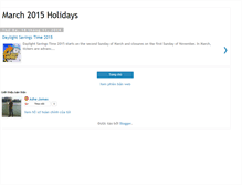Tablet Screenshot of march2015holidays.blogspot.com