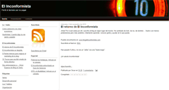Desktop Screenshot of elinconformistanet.blogspot.com