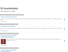 Tablet Screenshot of elinconformistanet.blogspot.com