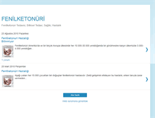 Tablet Screenshot of fenilketonuri.blogspot.com