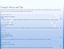 Tablet Screenshot of camgirl-advice.blogspot.com