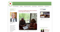 Desktop Screenshot of fundacioncaceressigloxxi.blogspot.com