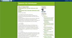 Desktop Screenshot of erriyantie-keseniandankebudayaan.blogspot.com
