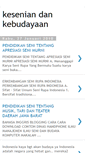 Mobile Screenshot of erriyantie-keseniandankebudayaan.blogspot.com