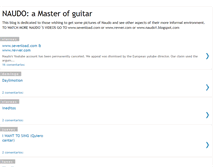 Tablet Screenshot of naudostar.blogspot.com