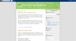 Desktop Screenshot of ektronesync.blogspot.com