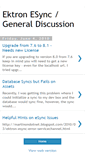 Mobile Screenshot of ektronesync.blogspot.com