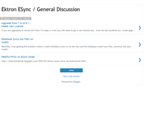 Tablet Screenshot of ektronesync.blogspot.com