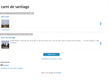Tablet Screenshot of camidesantiagofrancesc.blogspot.com