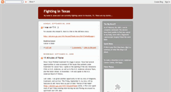Desktop Screenshot of fightingintexas.blogspot.com