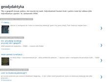 Tablet Screenshot of geodydaktyka.blogspot.com