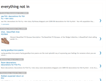 Tablet Screenshot of everythingnotin.blogspot.com