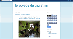 Desktop Screenshot of pierrotetritchie.blogspot.com