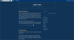 Desktop Screenshot of afalksview.blogspot.com