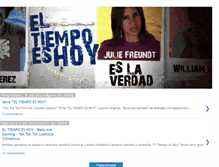 Tablet Screenshot of eltiempoeshoy-justiciaclimatica.blogspot.com