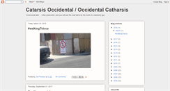 Desktop Screenshot of catarsisoccidental.blogspot.com