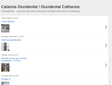 Tablet Screenshot of catarsisoccidental.blogspot.com