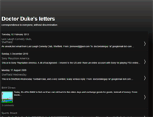 Tablet Screenshot of doctordukeguy.blogspot.com