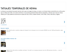 Tablet Screenshot of hennatatuajes.blogspot.com