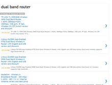 Tablet Screenshot of dualbandroutersreview.blogspot.com