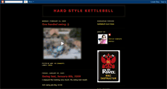 Desktop Screenshot of hardstylekettlebell.blogspot.com