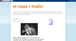 Desktop Screenshot of decarneysuenos.blogspot.com