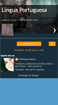 Mobile Screenshot of gleice-linguaportuguesa.blogspot.com