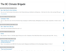 Tablet Screenshot of climatebrigade.blogspot.com