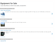 Tablet Screenshot of equipmentsale.blogspot.com