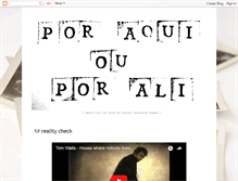 Tablet Screenshot of poraquiouporali.blogspot.com