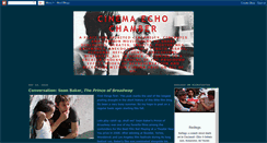 Desktop Screenshot of cinemaechochamber.blogspot.com