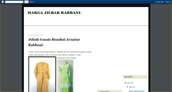 Desktop Screenshot of hargajilbabrabbani.blogspot.com