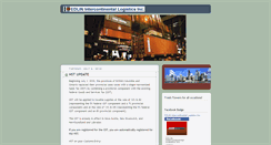Desktop Screenshot of edlinlogistics.blogspot.com