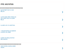 Tablet Screenshot of missecretos-yilmer.blogspot.com